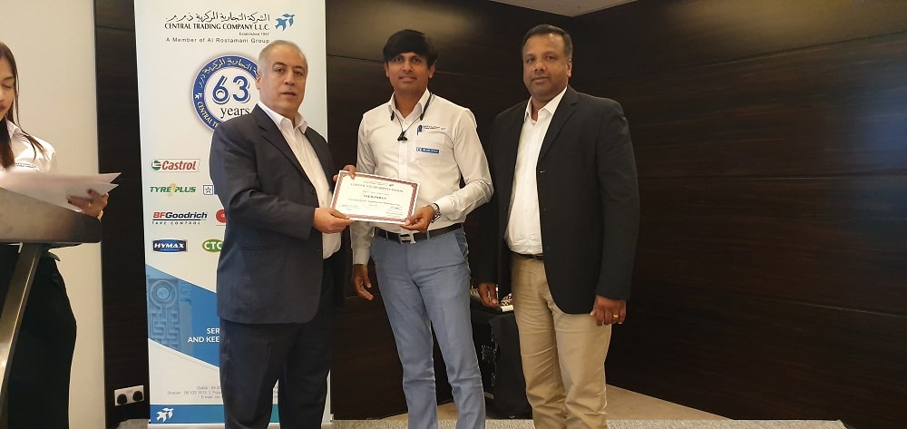 Appreciation on performance of CTC member for 2019