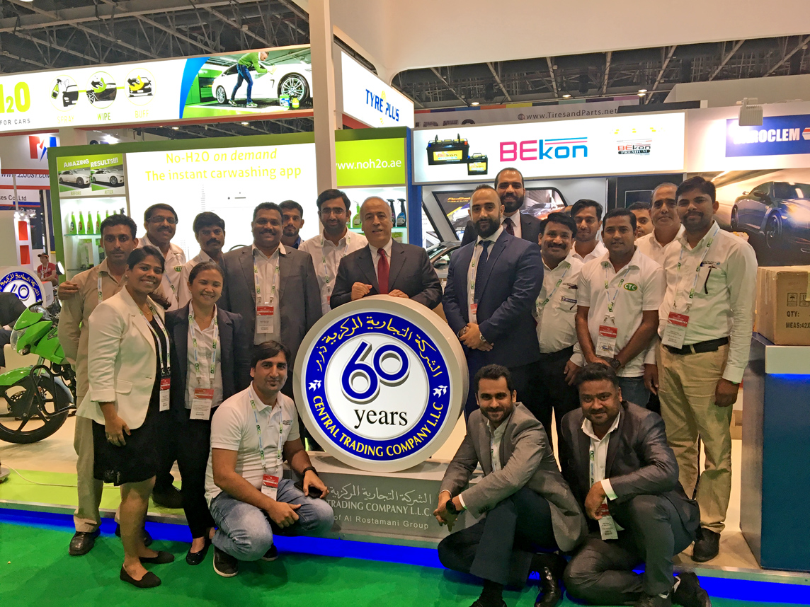 CTC celebrating 60th Anniversary in Automechanika Dubai 2017