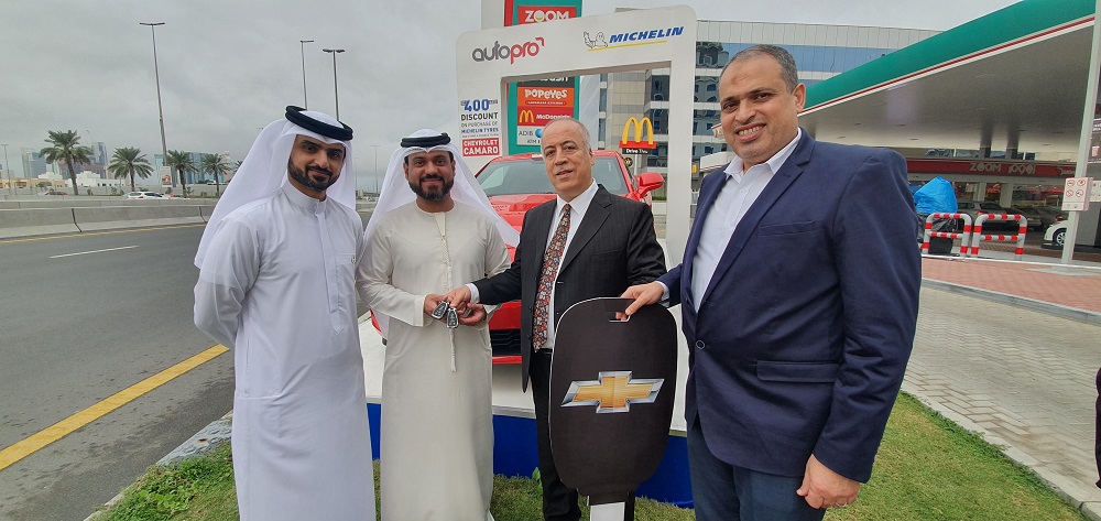 Mr. M.Ahmad AlInjawi Chevrolet Camaro winner with CTC GM