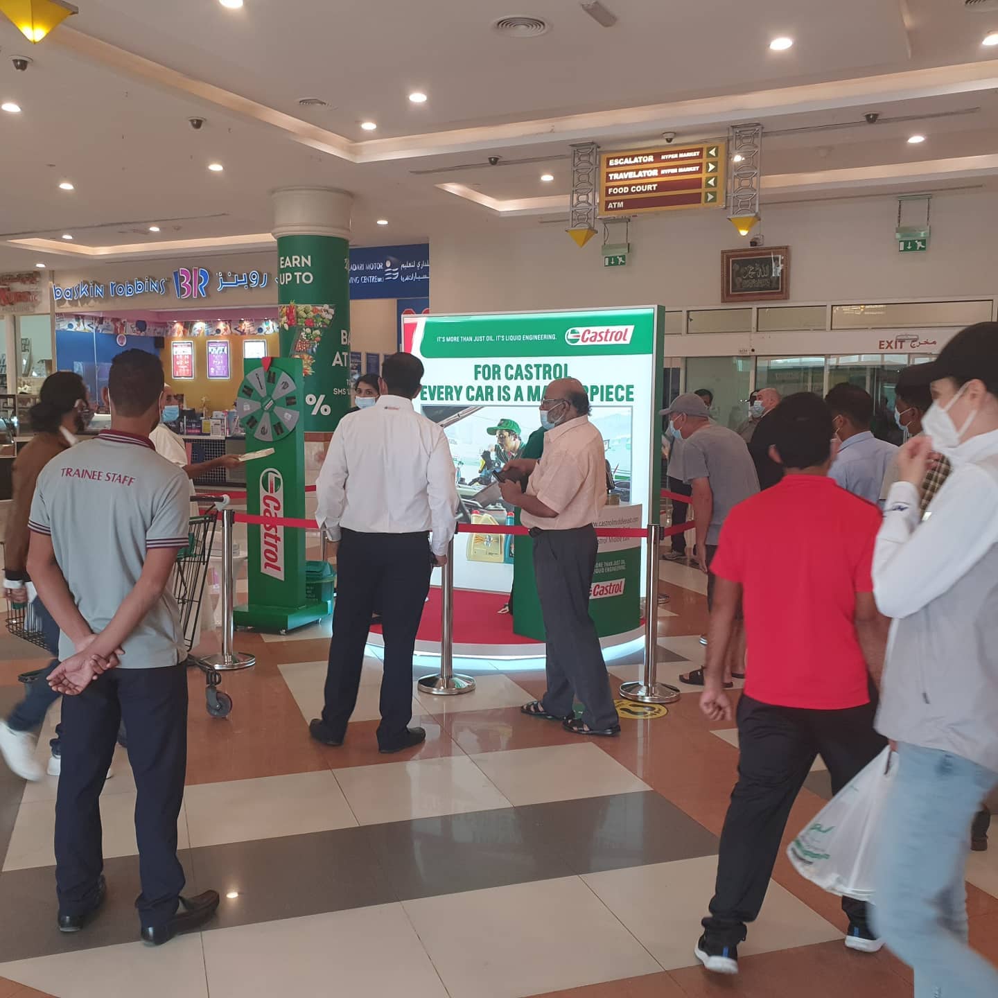 Stall in LULU mall