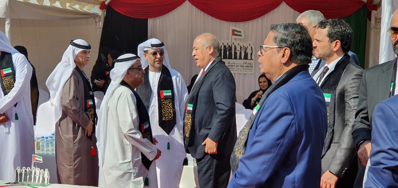 Mr. Marwan Al Rostamani and Hassan Al Rostamani on national day event