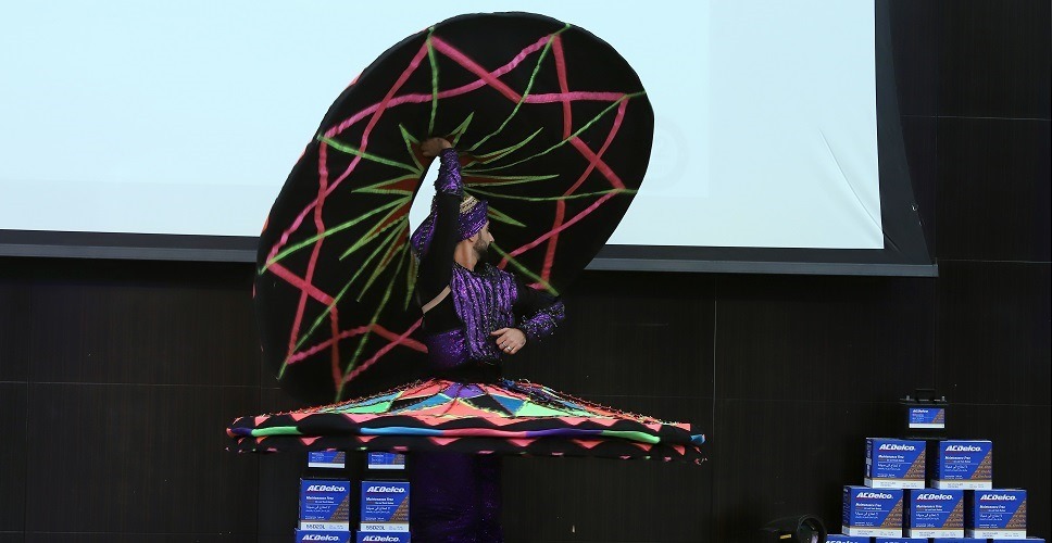 UAE traditional dance performer