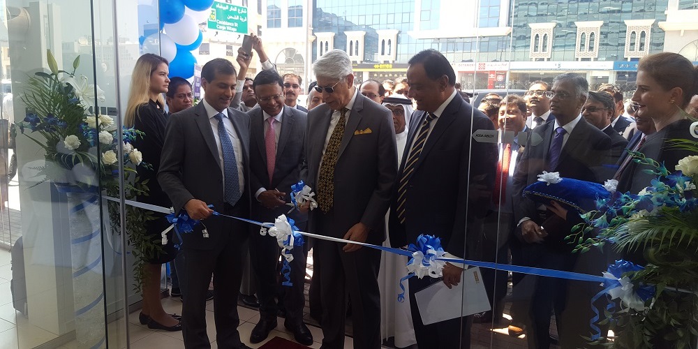 Ribbon cutting of Blue Star, Dubai airport road branch