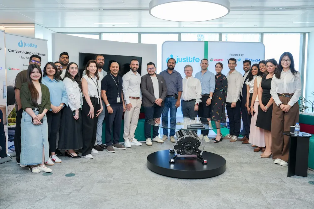 Central Trading Company, Castrol, Justlife and Cars24 bring at-home car servicing to UAE motorists through the Justlife app.